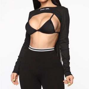 436 Baby Girl Crop Top